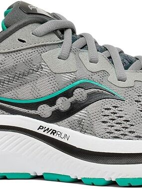 Saucony Grey and Teal Women's Running Shoe